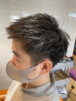 メンズ ICON所属・艶美髪マスター 店長✂︎YUKKEのヘアスタイル