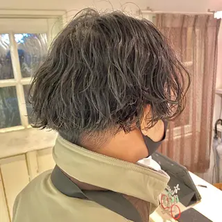 ミディアム メンズ 【メンズ特化】 ツツイリュウノスケのヘアスタイル