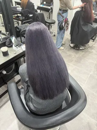 ロング カラー ヘアアレンジ 💗横浜美容室 💗HARUNAのヘアスタイル