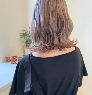 ミディアム カラー 清水 亮太/赤み消しカラーのヘアスタイル