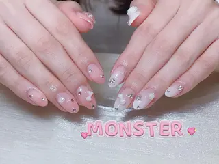 ネイル AYU_ Monster🎀のネイルデザイン