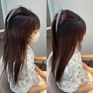 ロング パーマ CURIO/南船場 /RIN💈🍎のヘアスタイル