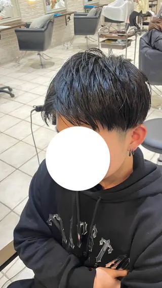 メンズ 🩵RIKO🩵 透明感カラー🫧のヘアスタイル