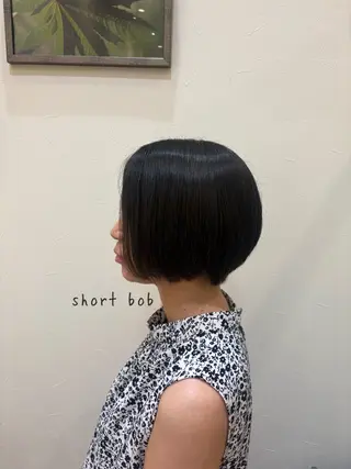 ショート カラー パーマ ヘアアレンジ socie aveda所属・Moe🫧 ショート🩶のヘアスタイル