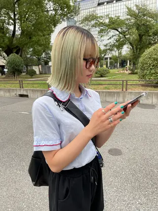 ショート fubuki🪷 似合わせカットカラーのヘアスタイル