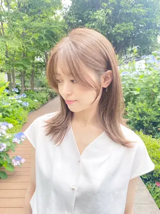 ミディアム 💎カット💎 小野田　智理のヘアスタイル