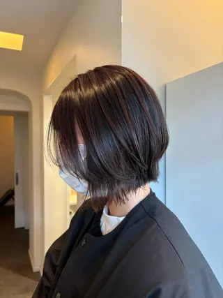 ショート 透明感カラー🎀 tasty／makoのヘアスタイル