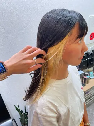 ロング カラー ブリーチ/ハイトーン 🌏💊RAINEのヘアスタイル