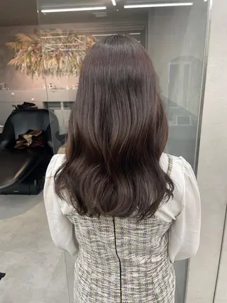 カラー 韓国ヘア/レイヤー Londエレンのヘアスタイル