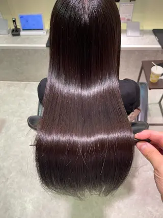セミロング Lee尼崎所属・Lee尼崎／縮毛矯正 土肥凌輔のヘアスタイル