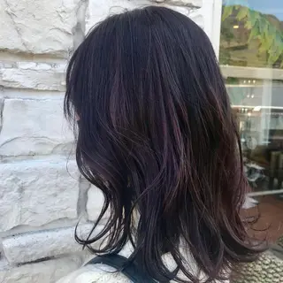 ミディアム カラー 毛流れフェザー スタイル🔹竹内凌のヘアスタイル