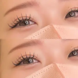 マツエク・マツパ LAUREL川崎店 ERIKO🐰束感♡のマツエク・マツパデザイン