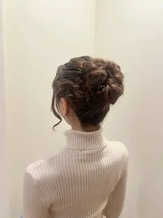 ロング ヘアアレンジ レディース特化 ナチュラル☘︎︎芹七のヘアスタイル