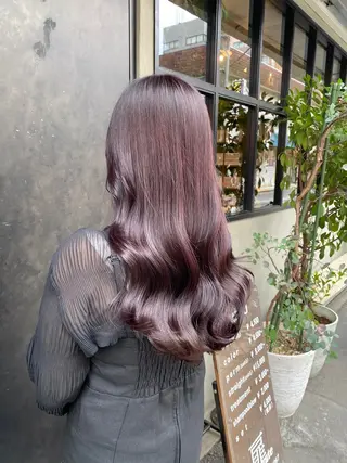 ロング カラー 【縮毛矯正特化】 kyokaのヘアスタイル