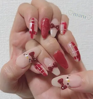 ネイル まるみ ♡のネイルデザイン