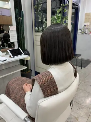 ミディアム パーマ 相武台ショート特化 💐川崎希💐のヘアスタイル