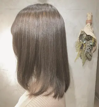 セミロング sano sayakaのヘアスタイル