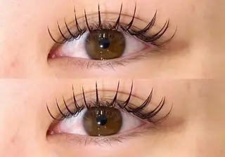 マツエク・マツパ eve🐰束間まつ毛 /透明感カラーのマツエク・マツパデザイン