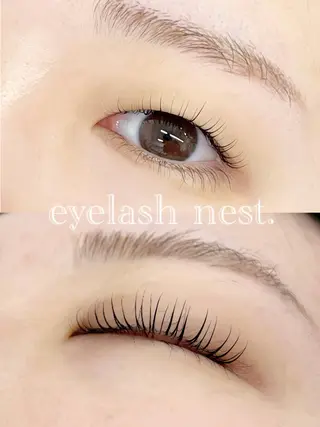 マツエク・マツパ intime内nest.所属・🤍nest. エリ🤍のマツエク・マツパデザイン