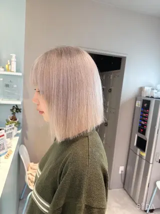 ショート カラー 🪄池袋ハイトーン 🪄ブリーチカラーのヘアスタイル