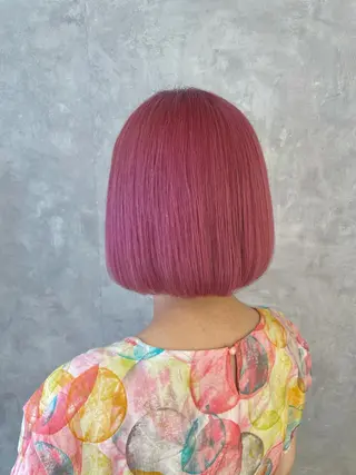 ミディアム カラー 美髪カラー✨本間 貴広のヘアスタイル