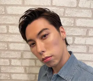 メンズ モテ🤍ヘア 🖤gene川島のヘアスタイル