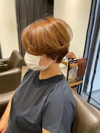 ショート 細沼 葵のヘアスタイル