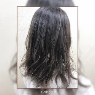 セミロング カラー 💫髪質改善矯正 MIHO💫のヘアスタイル