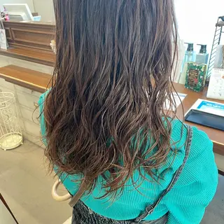 パーマ 艶カラー🌸アレンジ 🌹Sally🕊️のヘアスタイル