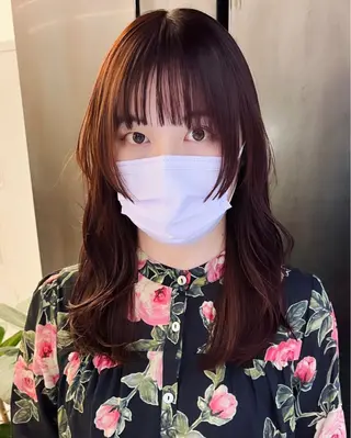 ミディアム カラー カラー系/カット特化 🟠オオタキマサシのヘアスタイル