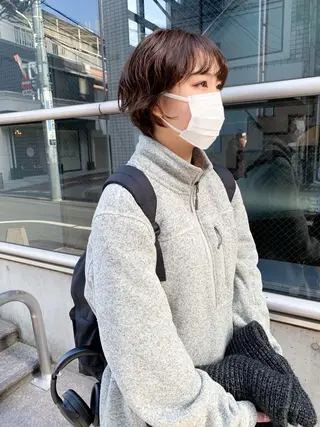 ショート パーマ 原宿パーマ kazuのヘアスタイル