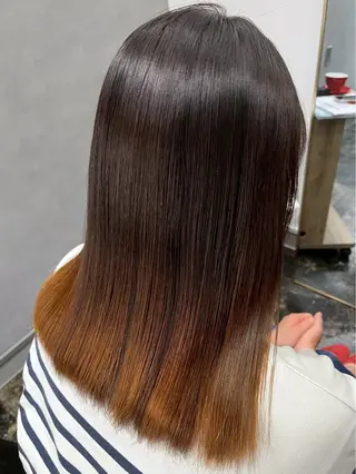 ロング カラー ハイトーン/韓国風/ 艶髪/吉祥寺のヘアスタイル