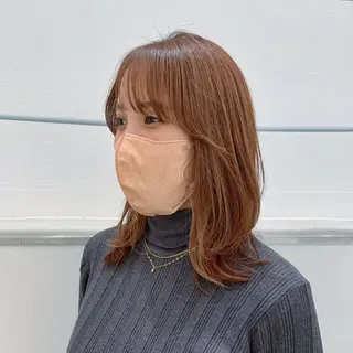 ミディアム aoi /パーマ /まるみショートのヘアスタイル