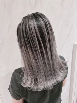 ミディアム 堀井 凌平のヘアスタイル