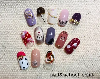 ネイル センター南 eclatのネイルデザイン