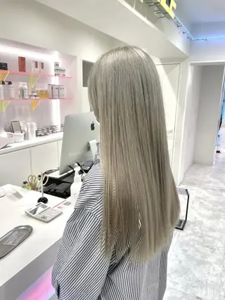 ロング カラー 🫧韓国風透明感 ヘア🫧towaのヘアスタイル