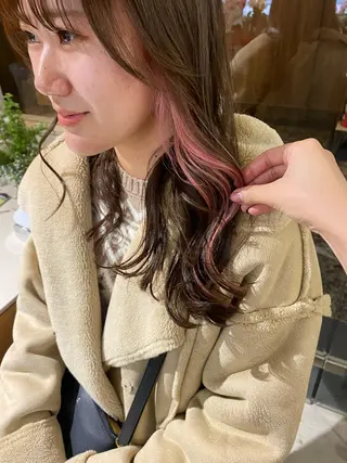 ロング NIKO/名古屋/ 伏見/花屋併設のヘアスタイル