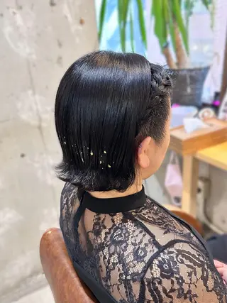 ショート ヘアアレンジ Hair Atelier P's 【ピース】所属・Kaori / P’s 渋谷のヘアスタイル