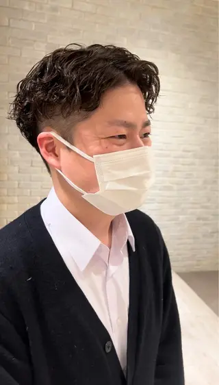ショート パーマ メンズ 【メンズ特化美容師】 🐍NAO🐍のヘアスタイル