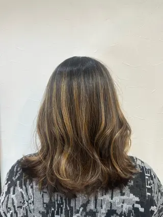 ミディアム 縮毛矯正&髪質改善/ きょうの🐺のヘアスタイル