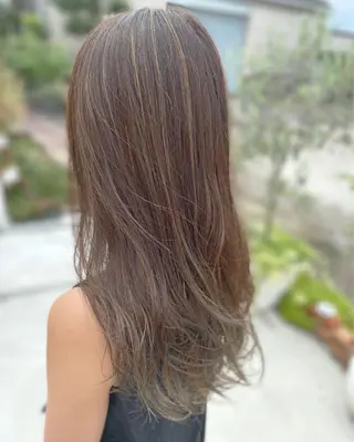 ロング カラー noppo所属・NOPPO 和泉市 美容室/奥村 飛鳥のヘアスタイル