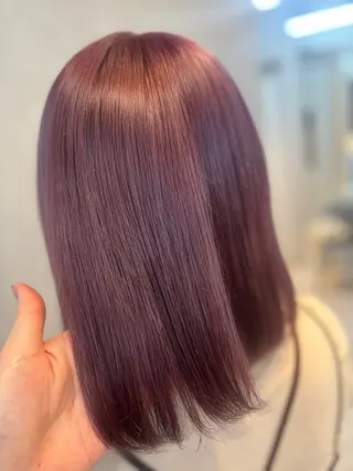 ミディアム カラー 🎀asumi/大宮 /ブリーチモデル🎀のヘアスタイル