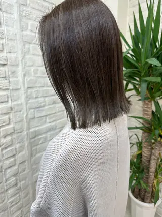 ミディアム 🌈トップデザイナー 金沢駅近nanamiのヘアスタイル