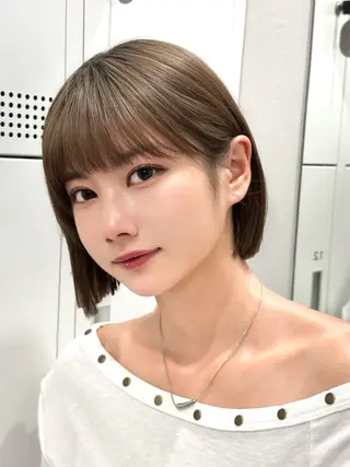 ショート みわ ゆいなのヘアスタイル