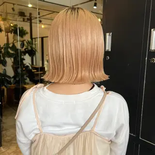 ミディアム 🍑FERIAfam 桃山台　仲本七星🍑のヘアスタイル