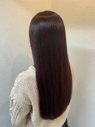 ロング カラー PUUR所属・🍒鈴木 エミリ🍒のヘアスタイル