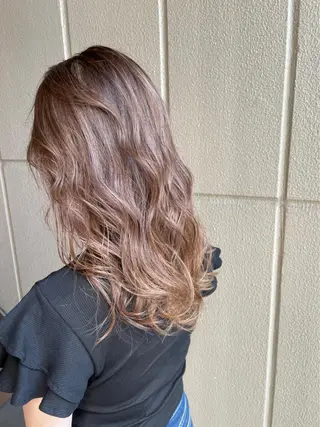 ロング カラー 銀座⚜️【脱白髪染め 美髪矯正】トグチのヘアスタイル