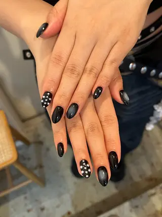 ネイル 文 /個性派ネイルのネイルデザイン