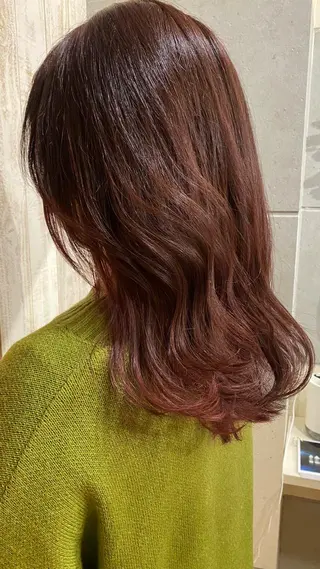 ロング 中尾 未来/艶カラー /カットモデルのヘアスタイル