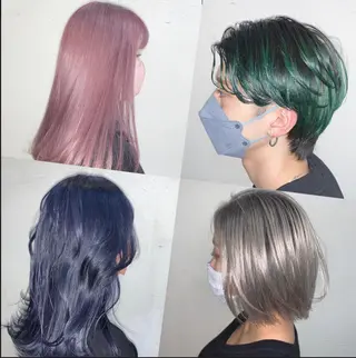 カラー [渋谷ブリーチ] 玲弥のヘアスタイル